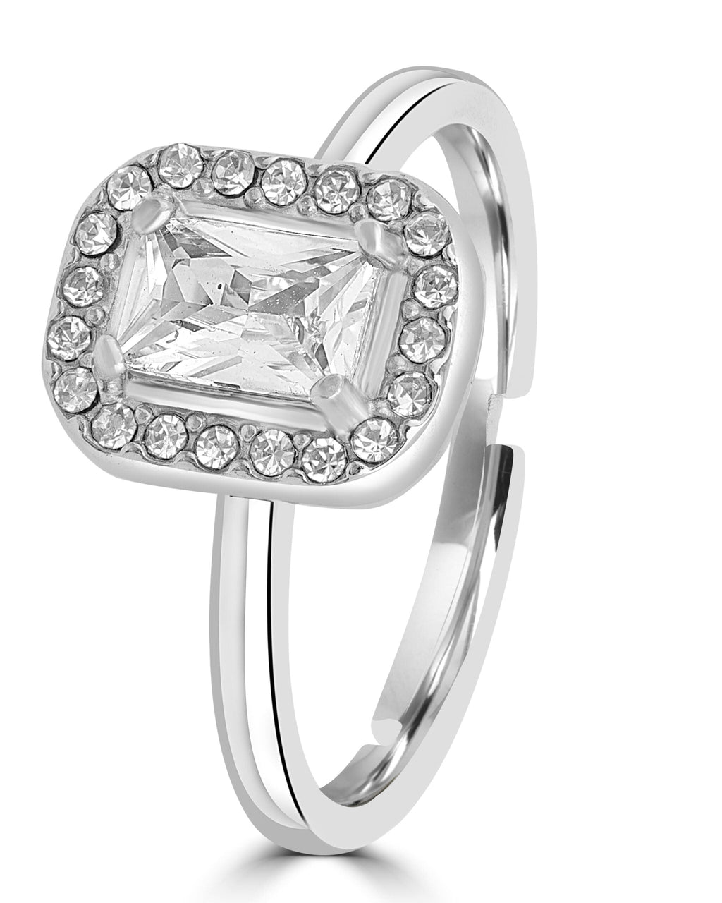 Anello Kate rettangolare