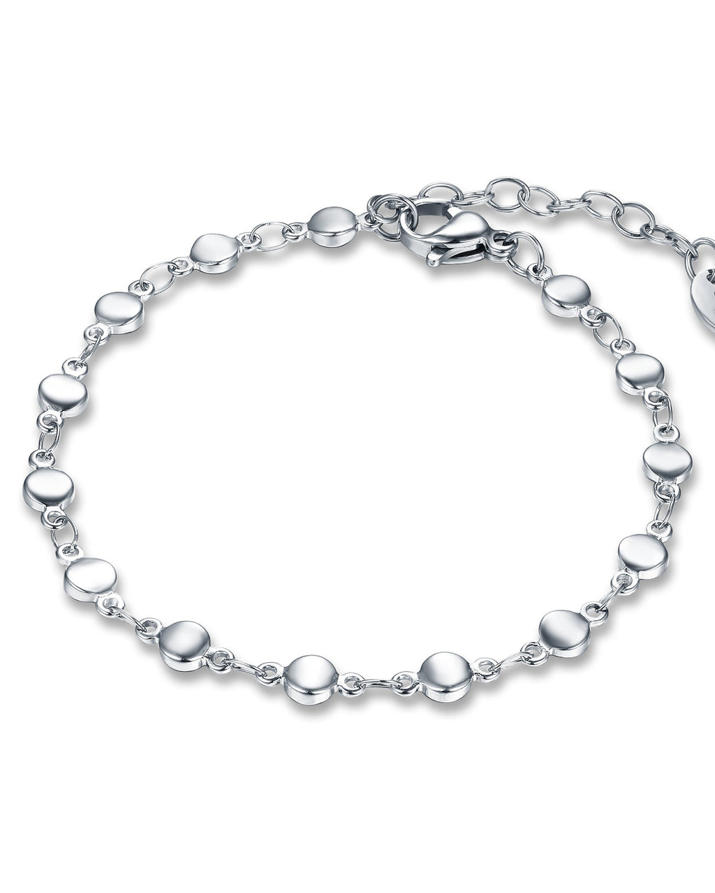 Bracciale catena a piastrine