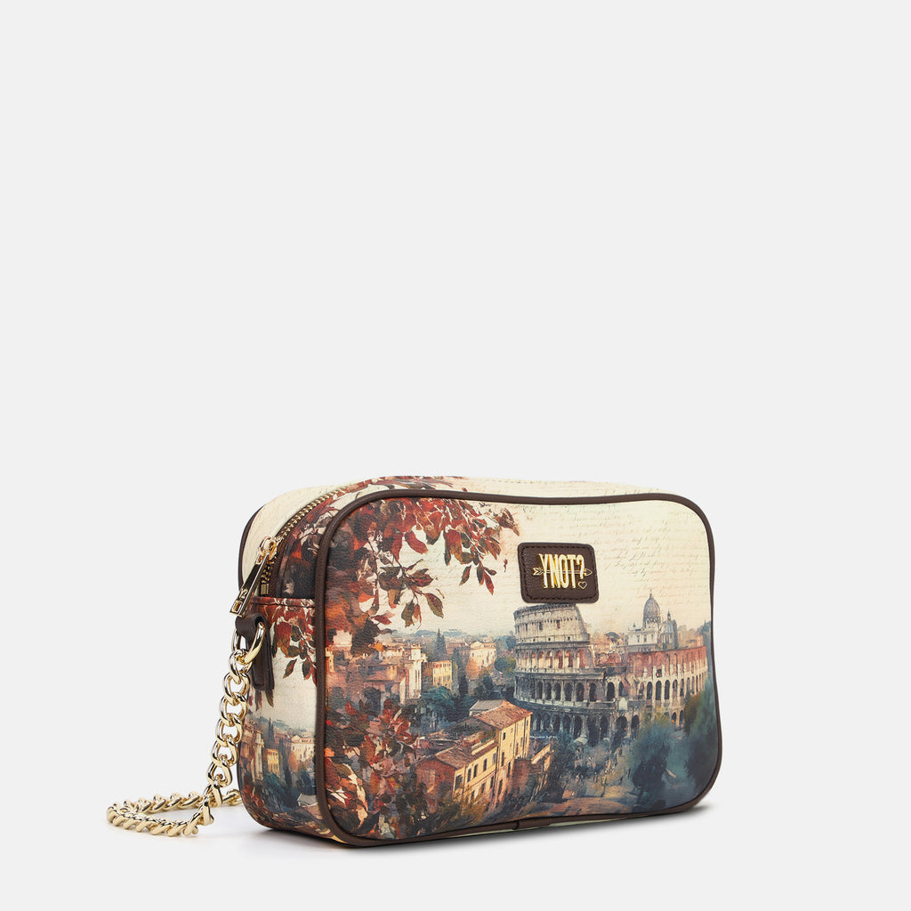 Borsa a tracolla Ynot Roma City Painted