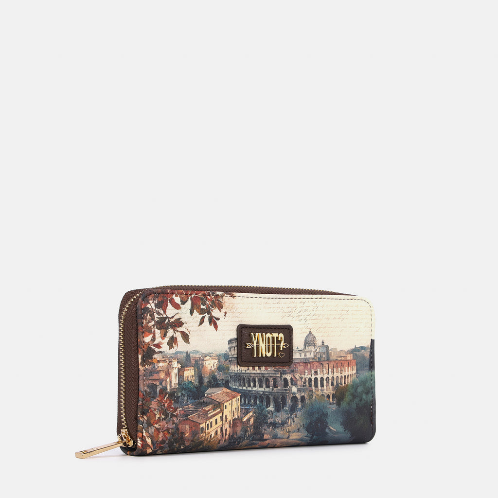 Portafoglio Ynot Roma City Painted