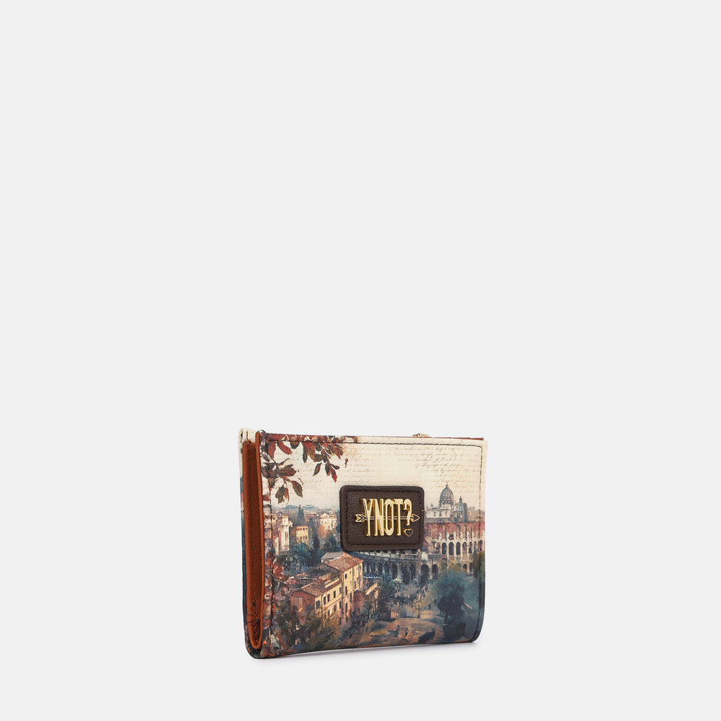 Portafoglio mini Ynot Roma City Painted