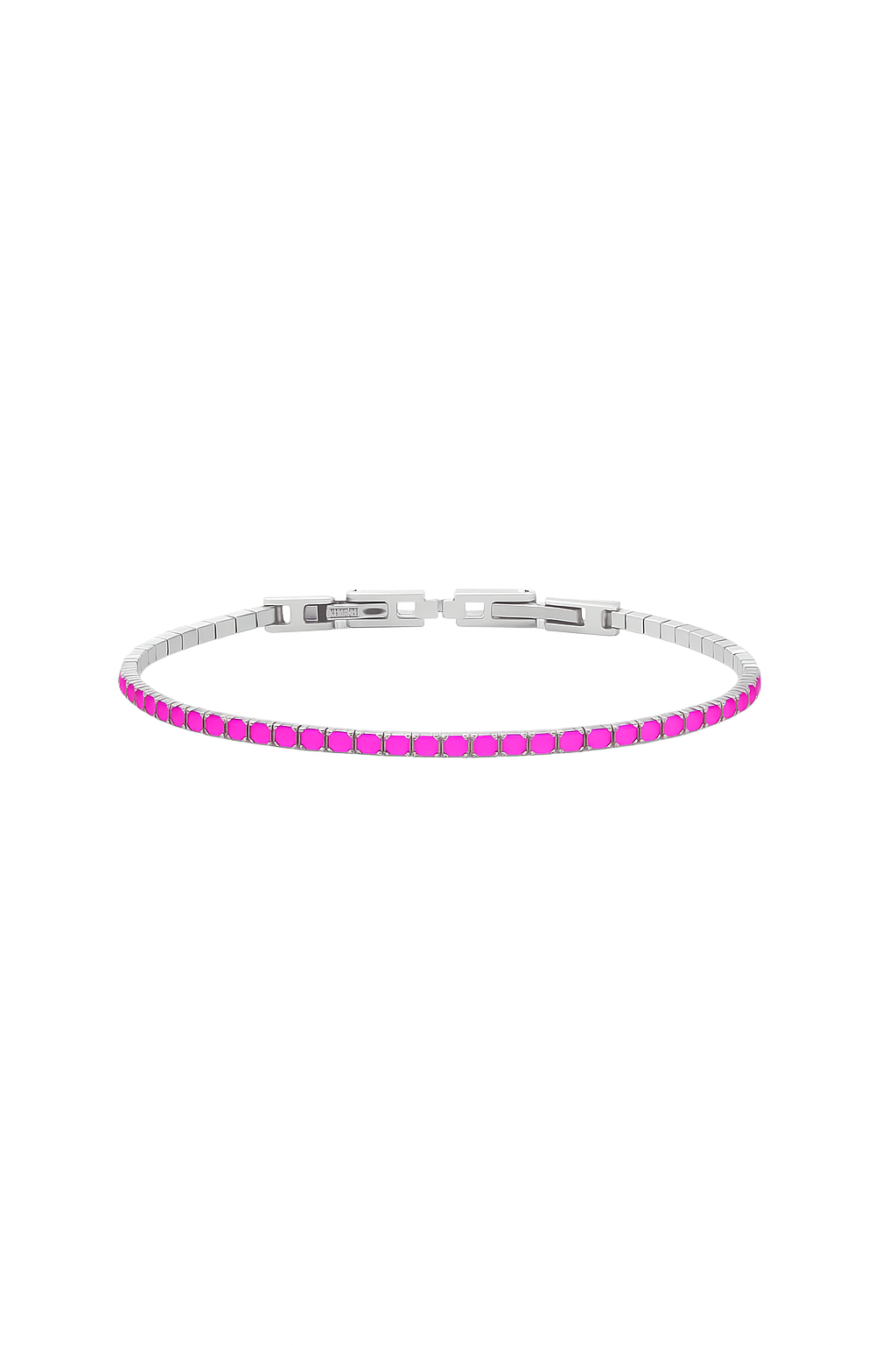 Bracciale Tennis 2mm chiusura a scatto - Les Folies