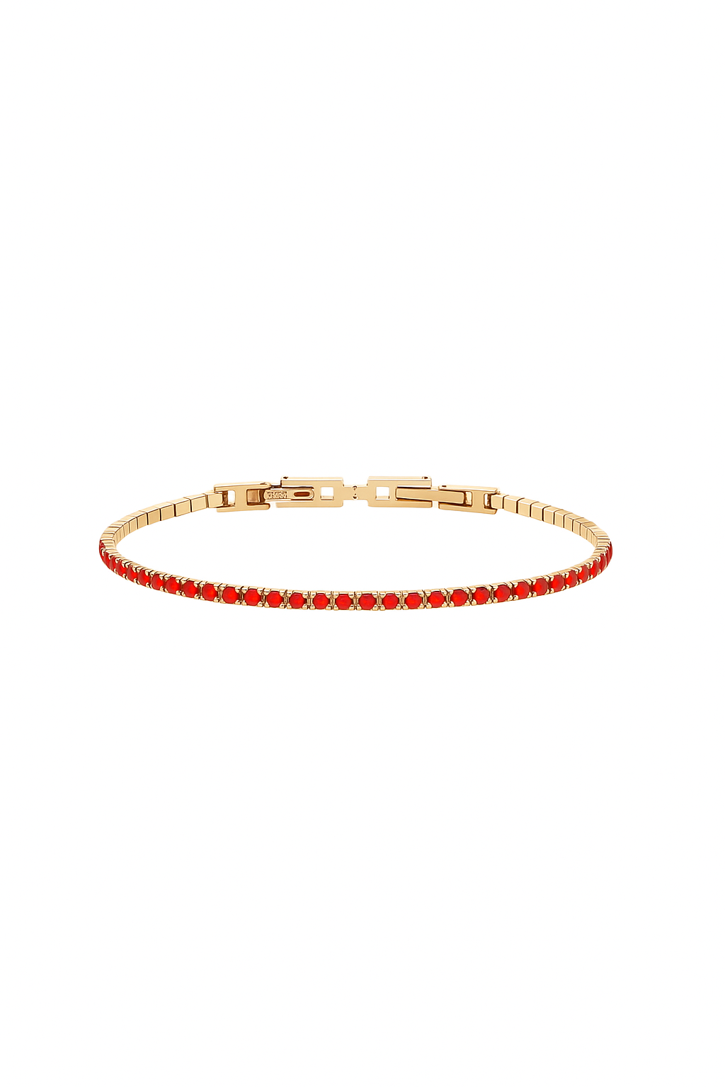 Bracciale Tennis 2mm chiusura a scatto - Les Folies