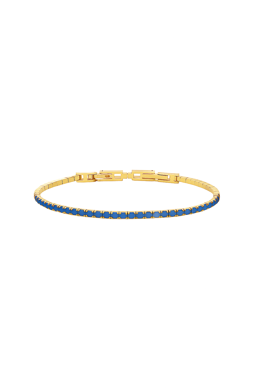 Bracciale Tennis 2mm chiusura a scatto - Les Folies