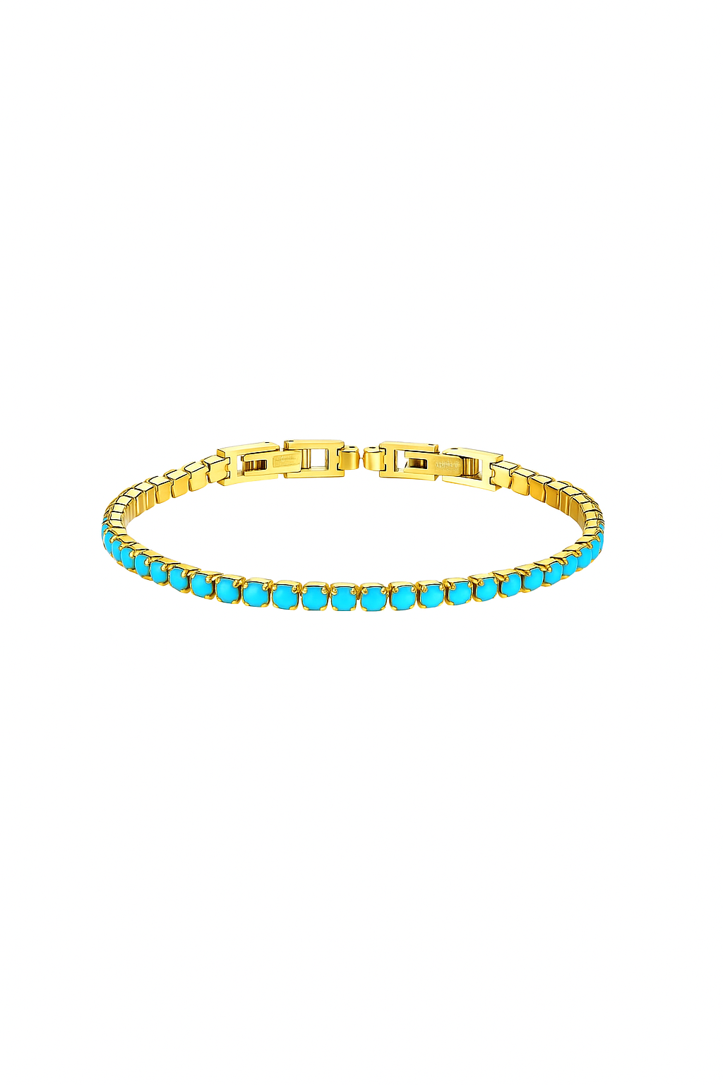 Bracciale Tennis 3mm chiusura a scatto - Les Folies