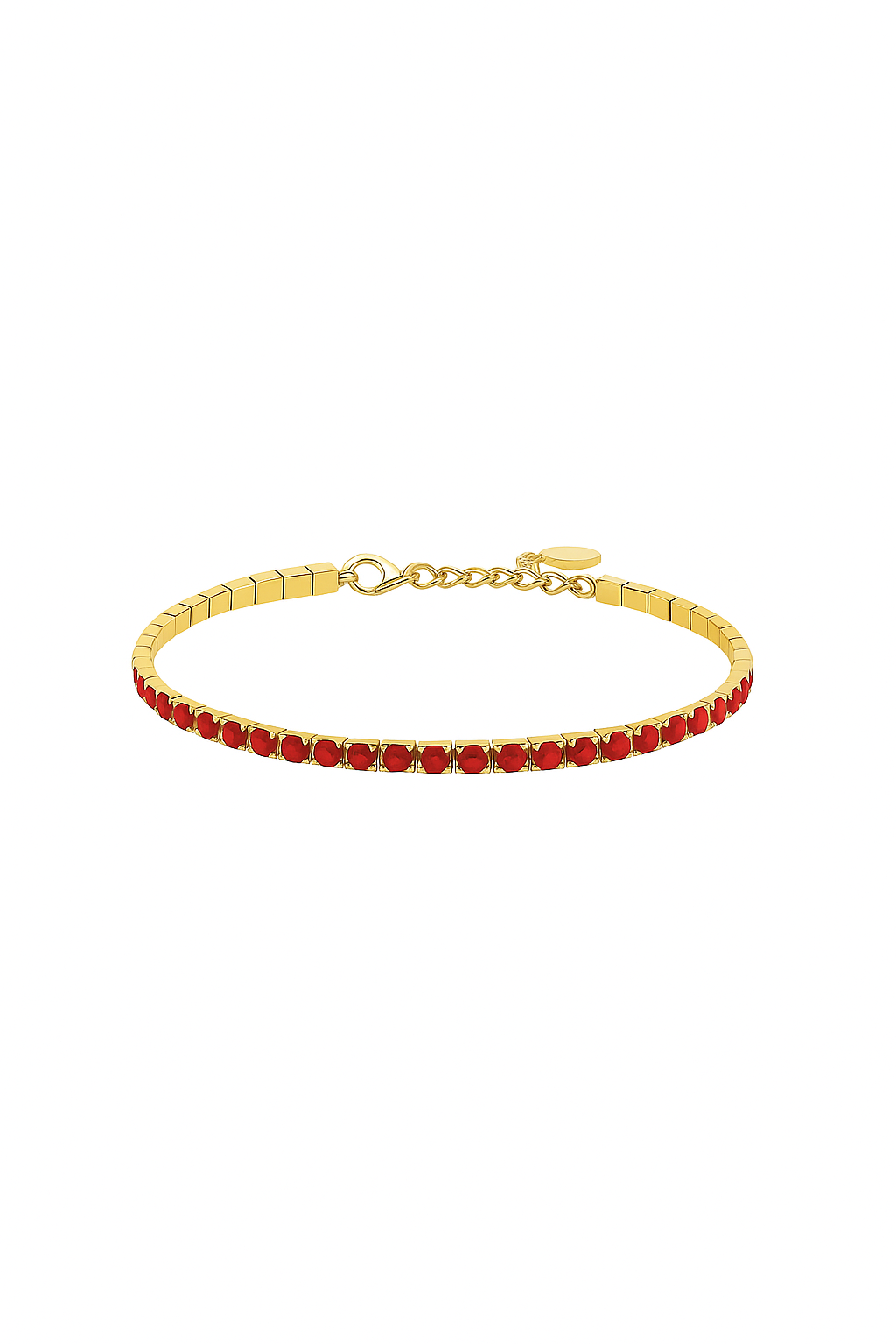 Bracciale Tennis 3mm chiusura a scatto - Les Folies
