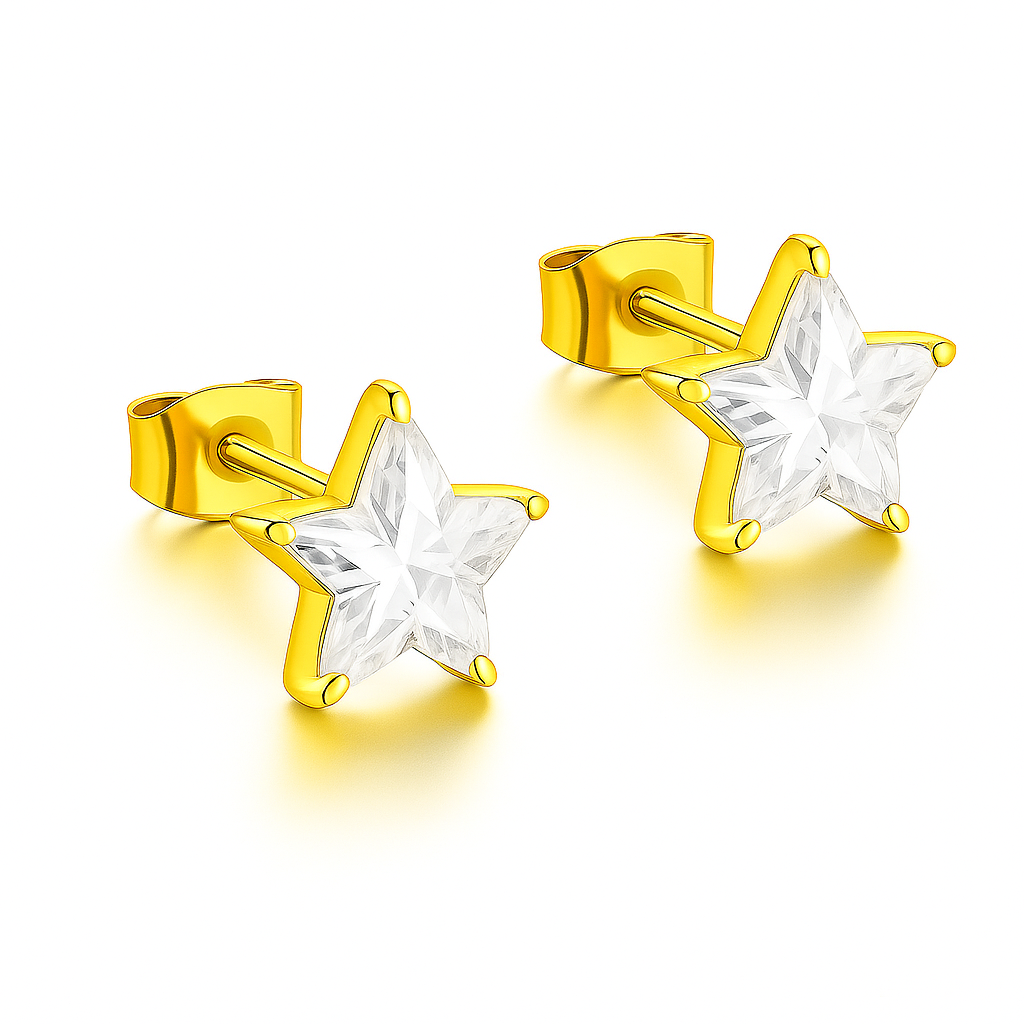 Orecchini Puntoluce a Stella - Les Folies