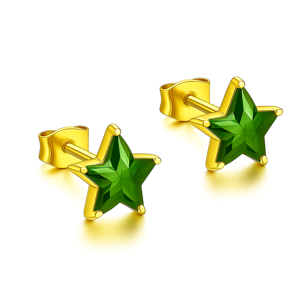 Orecchini Puntoluce a Stella - Les Folies