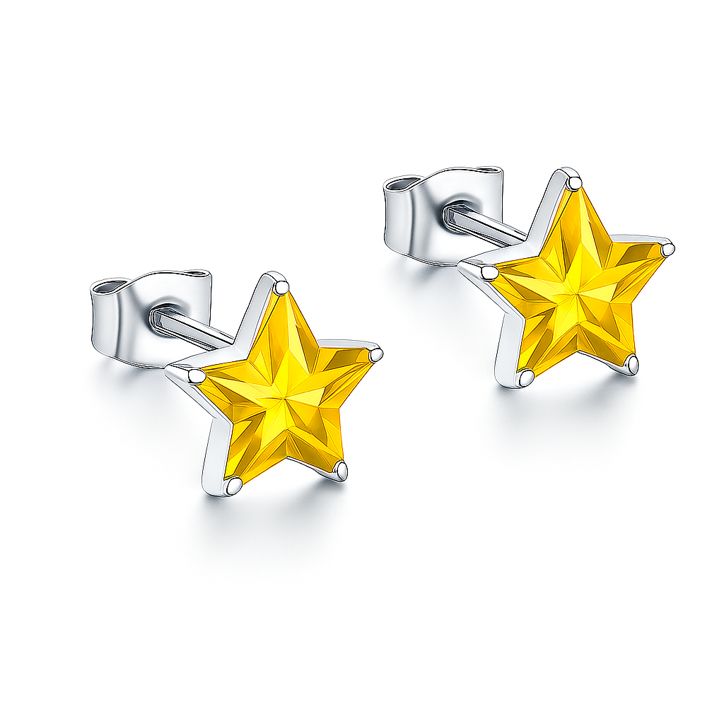 Orecchini Puntoluce a Stella - Les Folies