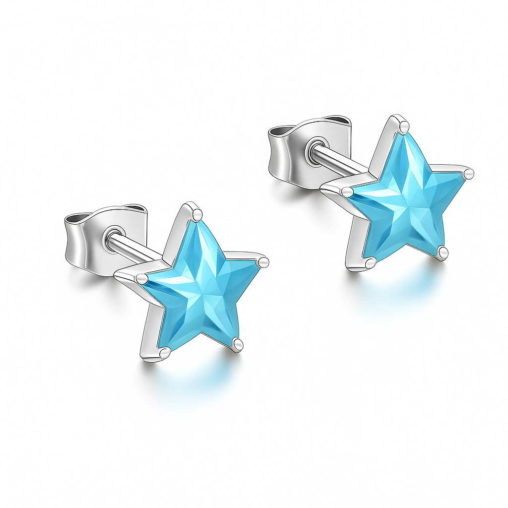 Orecchini Puntoluce a Stella - Les Folies