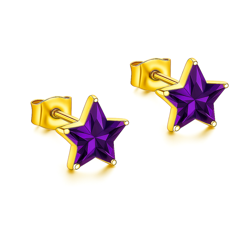 Orecchini Puntoluce a Stella - Les Folies