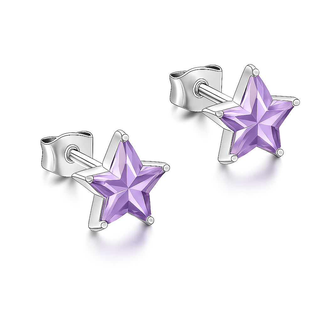 Orecchini Puntoluce a Stella - Les Folies