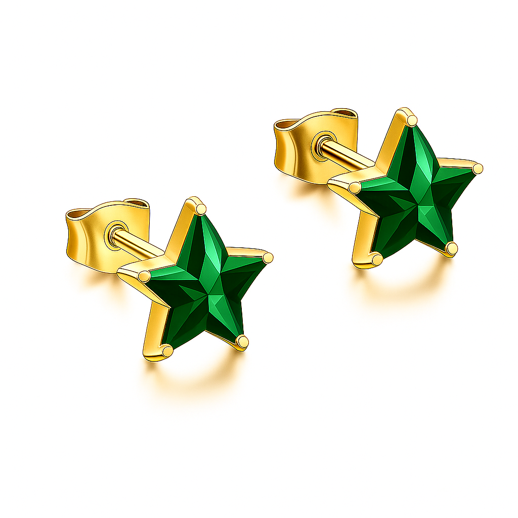 Orecchini Puntoluce a Stella - Les Folies