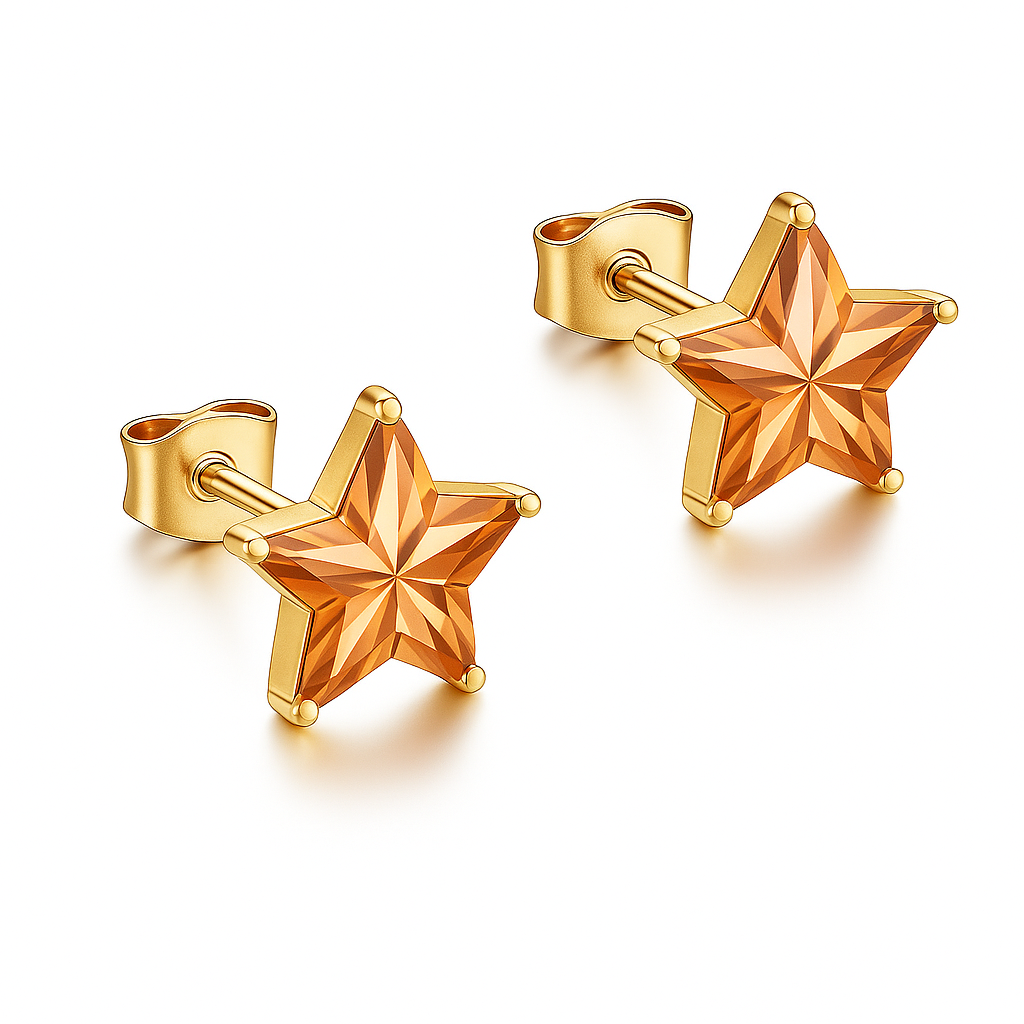 Orecchini Puntoluce a Stella - Les Folies