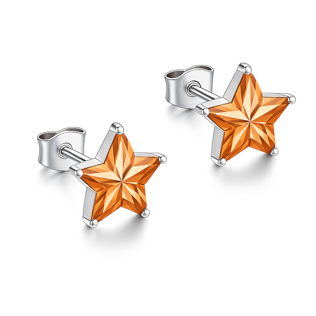 Orecchini Puntoluce a Stella - Les Folies