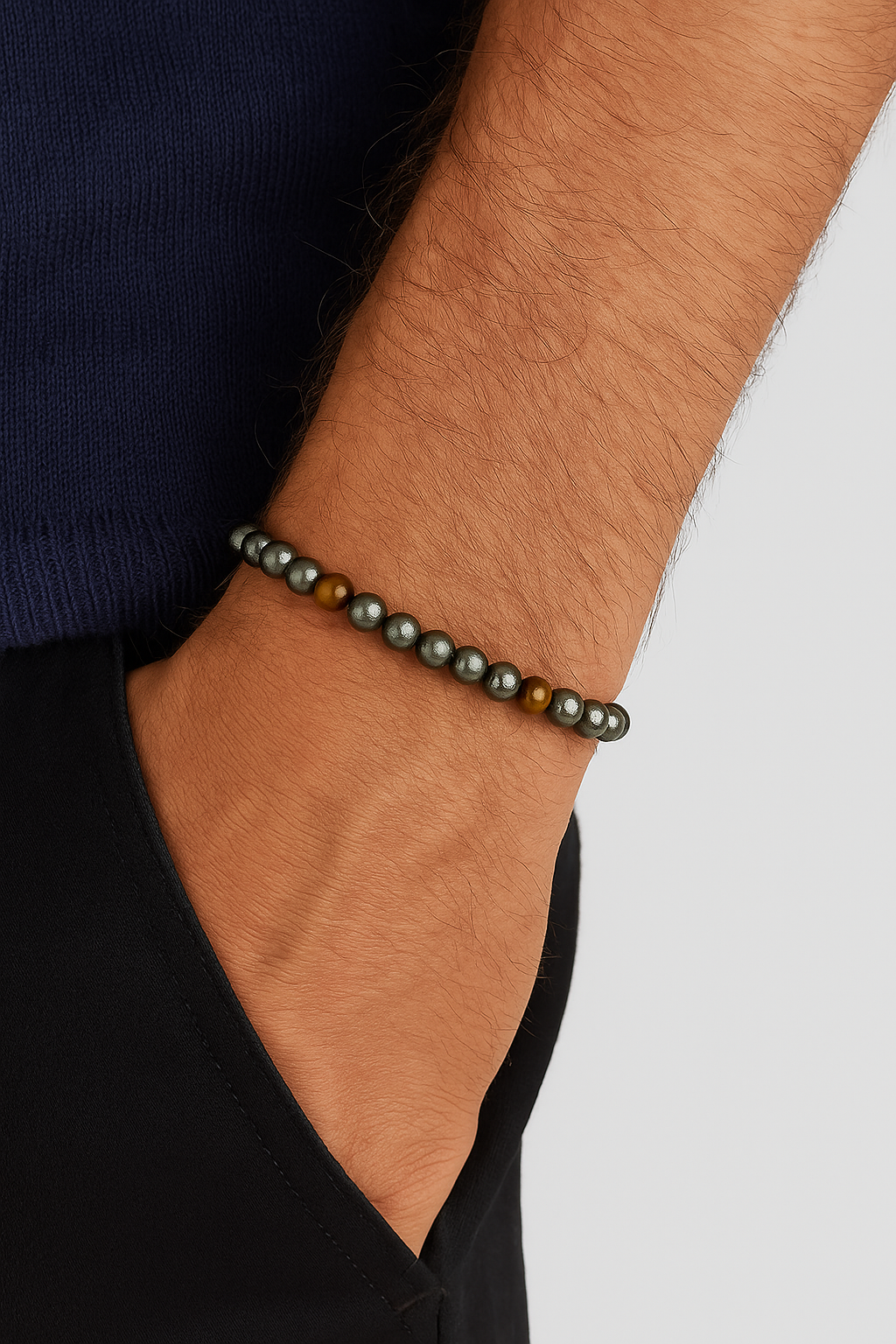 Bracciale Perle Eclipse Uomo - Les folies