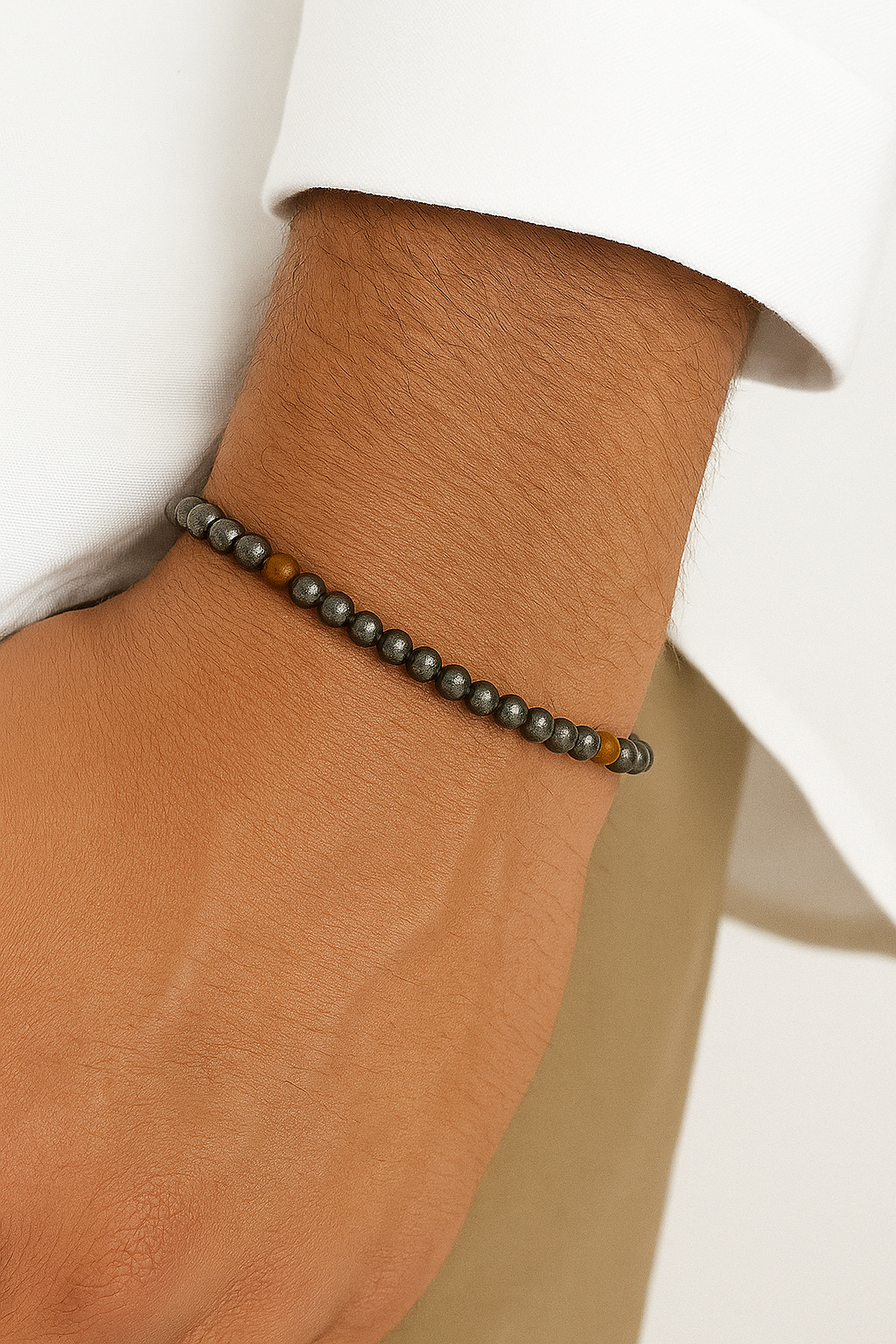 Bracciale Perle Eclipse Uomo - Les folies