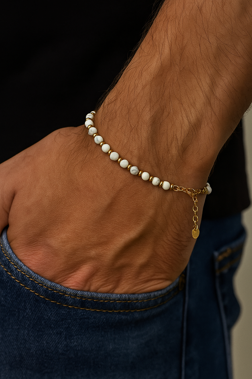 Bracciale Perle Zenit Uomo - Les folies