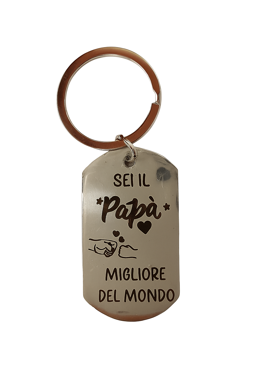Portachiavi "Sei il Papà migliore del mondo"- Les Folies