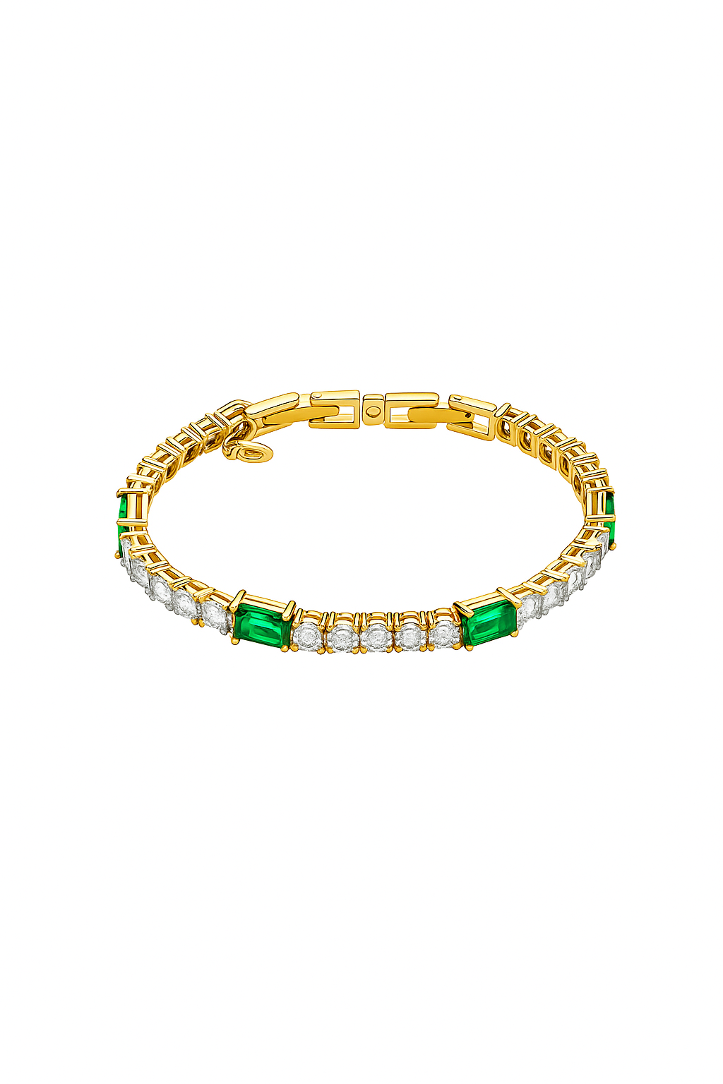 Bracciale Tennis Pietra Quadrata - Les folies