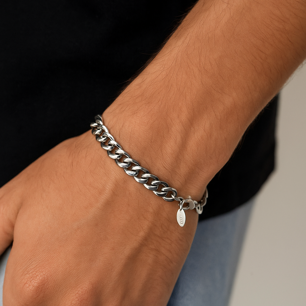 Bracciale Grumetta Piatta 8mm Urban - Brand Gioielli