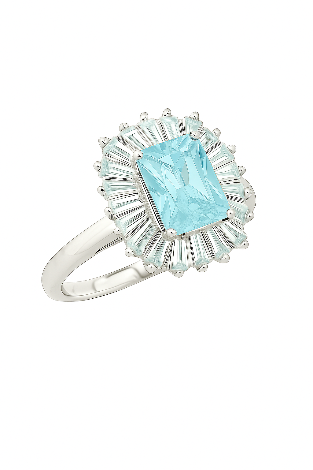 Anello Quadrato in Argento 925 - Les folies