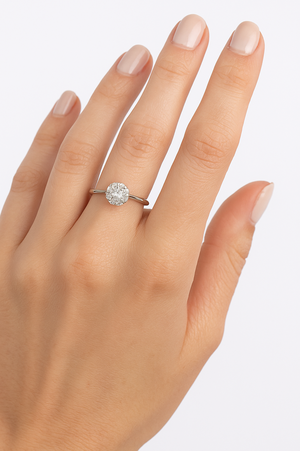 Anello Fiore in Argento 925 - Les folies