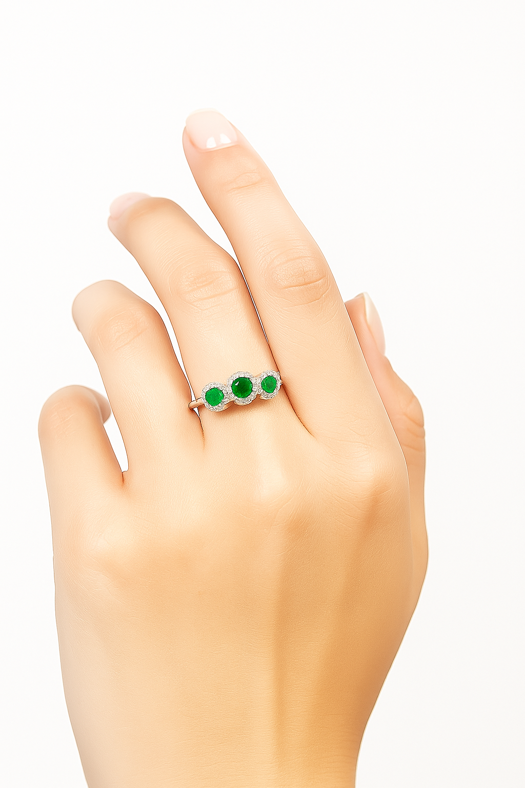 Anello Trilogy in Argento 925 - Les folies