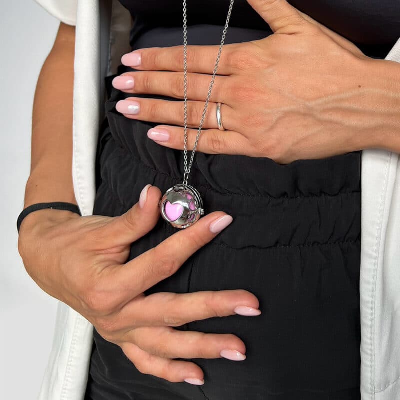 Scrigno Cuore Chiama Angeli in acciaio inox Vita - Brand Gioielli