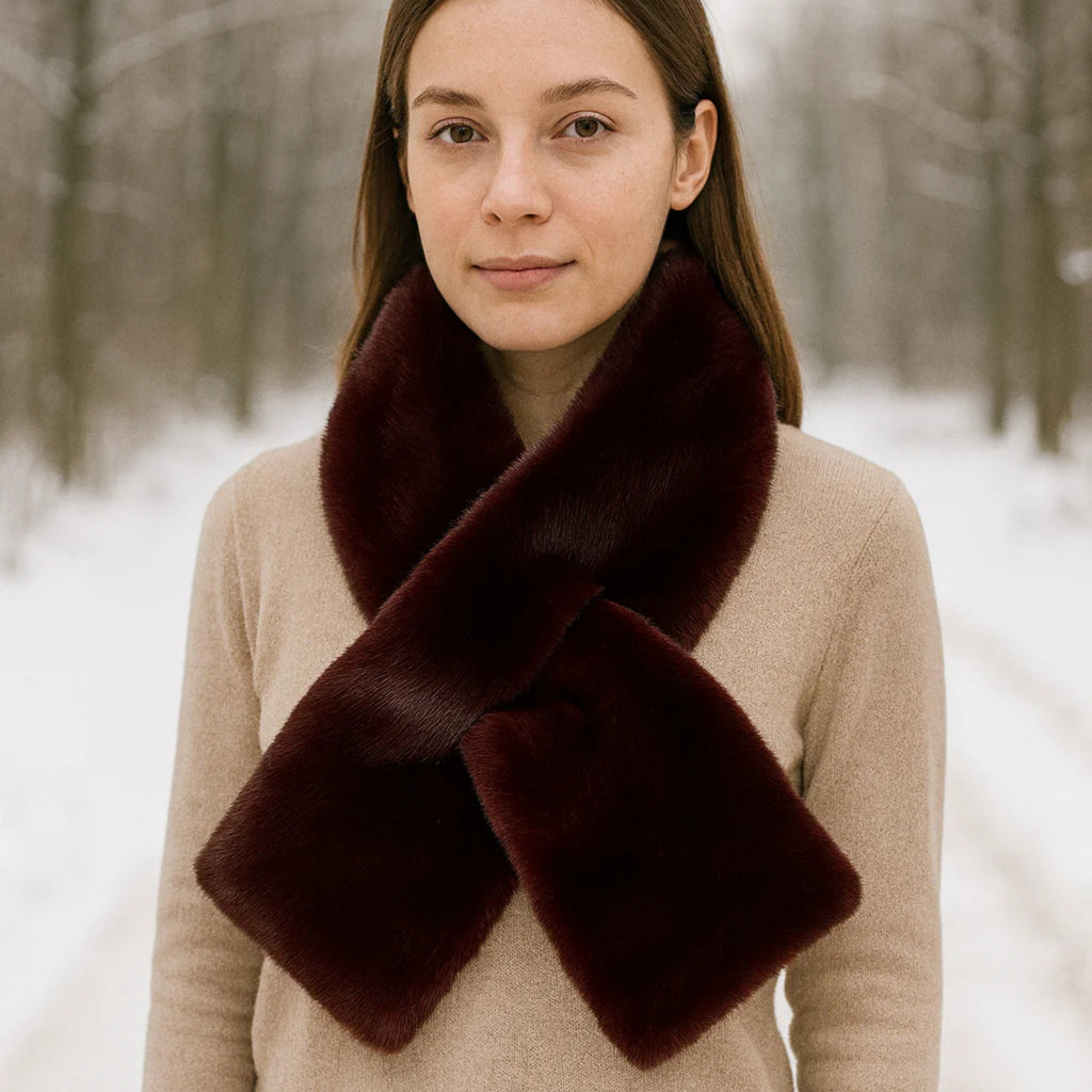 Sciarpa in Pelliccia Veluria