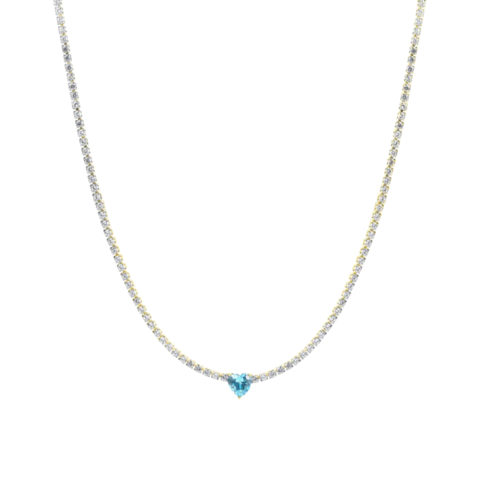 Collana Tennis Cuore Attimi - Brand Gioielli