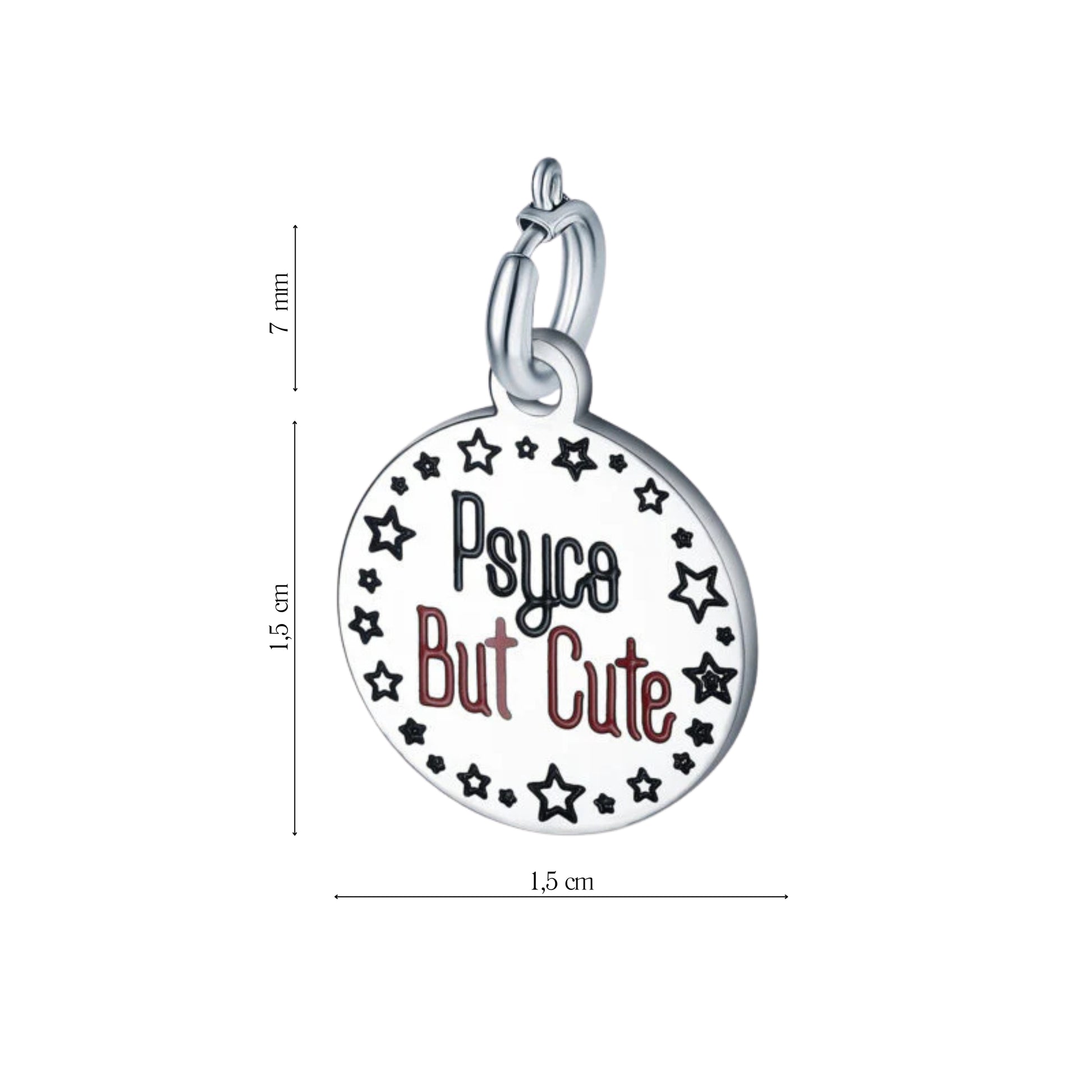 Charm Psyco But Cute - Brand Gioielli