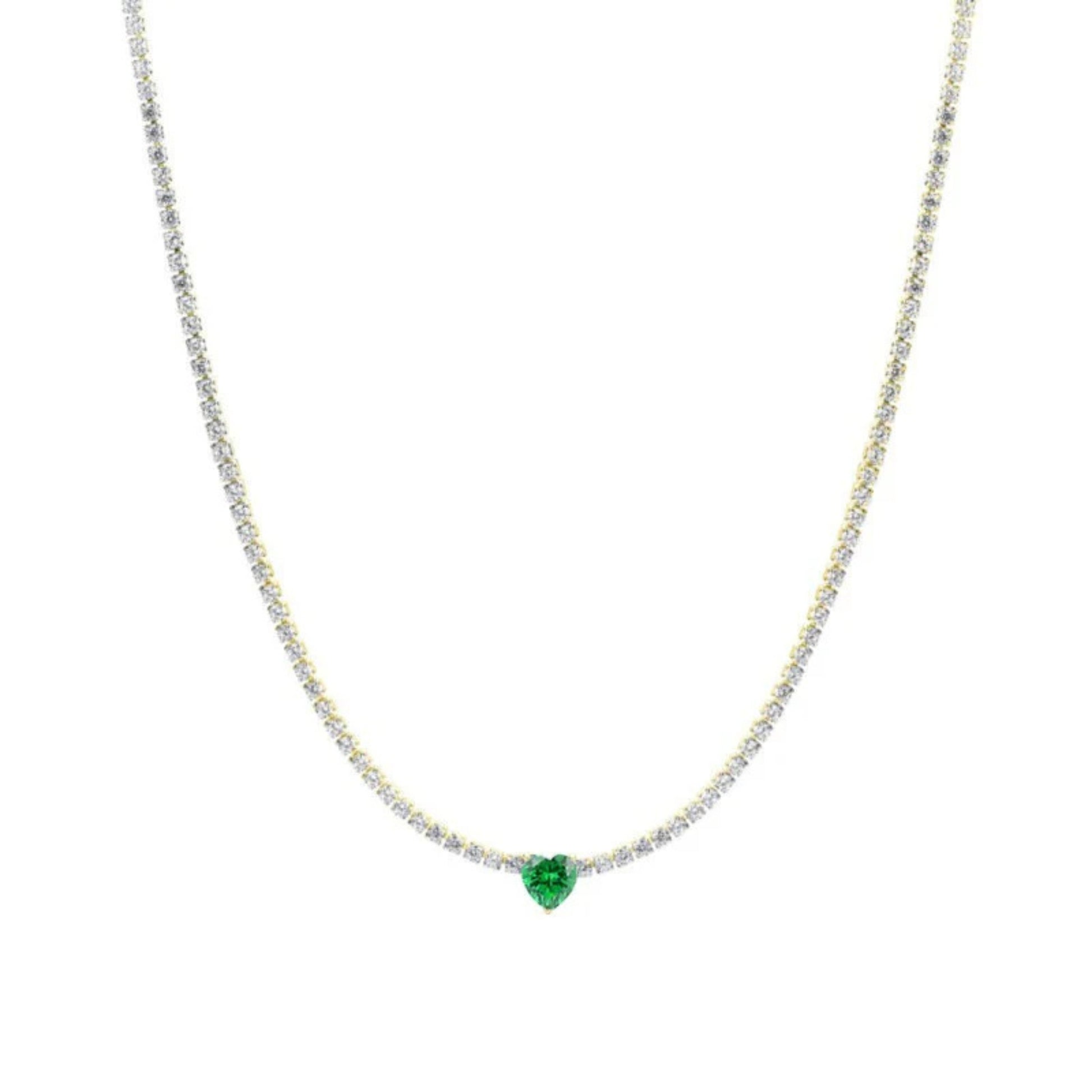 Collana Tennis Cuore Attimi - Brand Gioielli