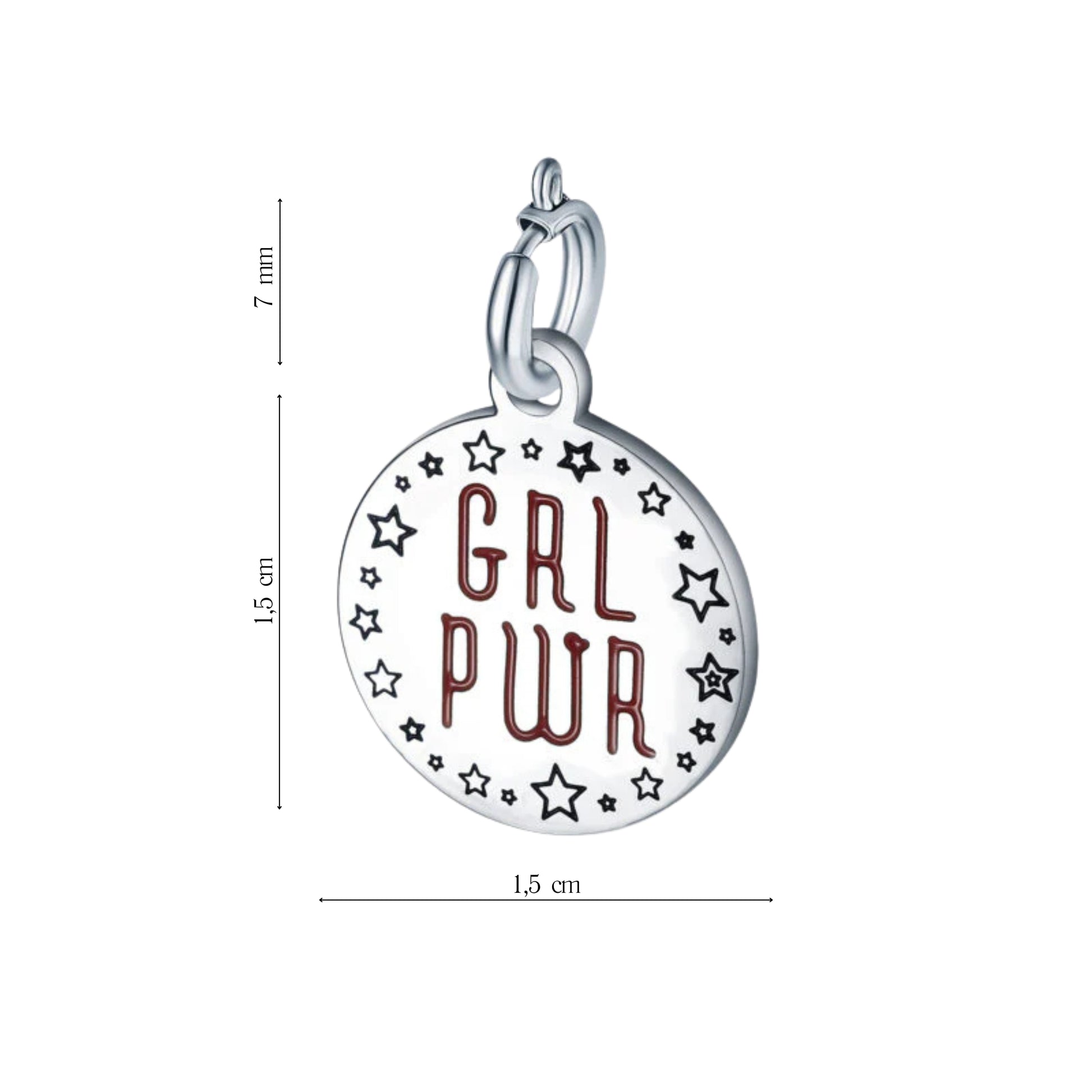 Charm GRL PWR - Brand Gioielli