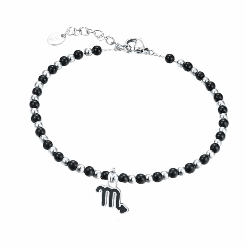 Charm Segno Zodiacale Scorpione in acciaio inox Zodiaco - Brand Gioielli