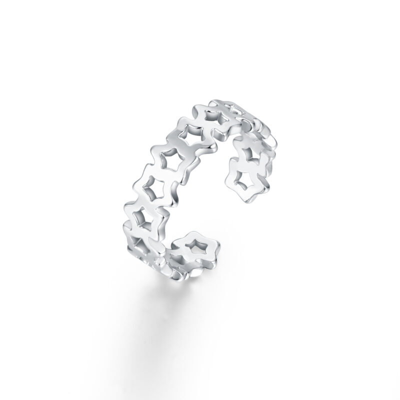 Anello bimba Stella Traforato - Brand Gioielli