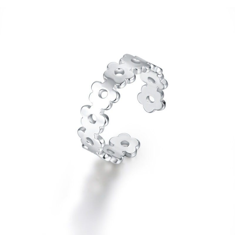 Anello bimba Fiore Traforato - Brand Gioielli