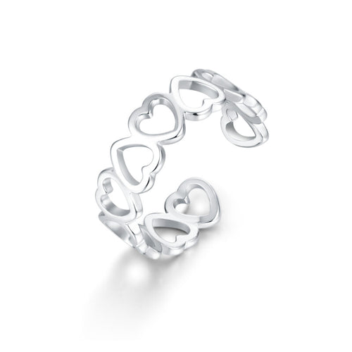 Anello bimba Cuore Traforato - Brand Gioielli