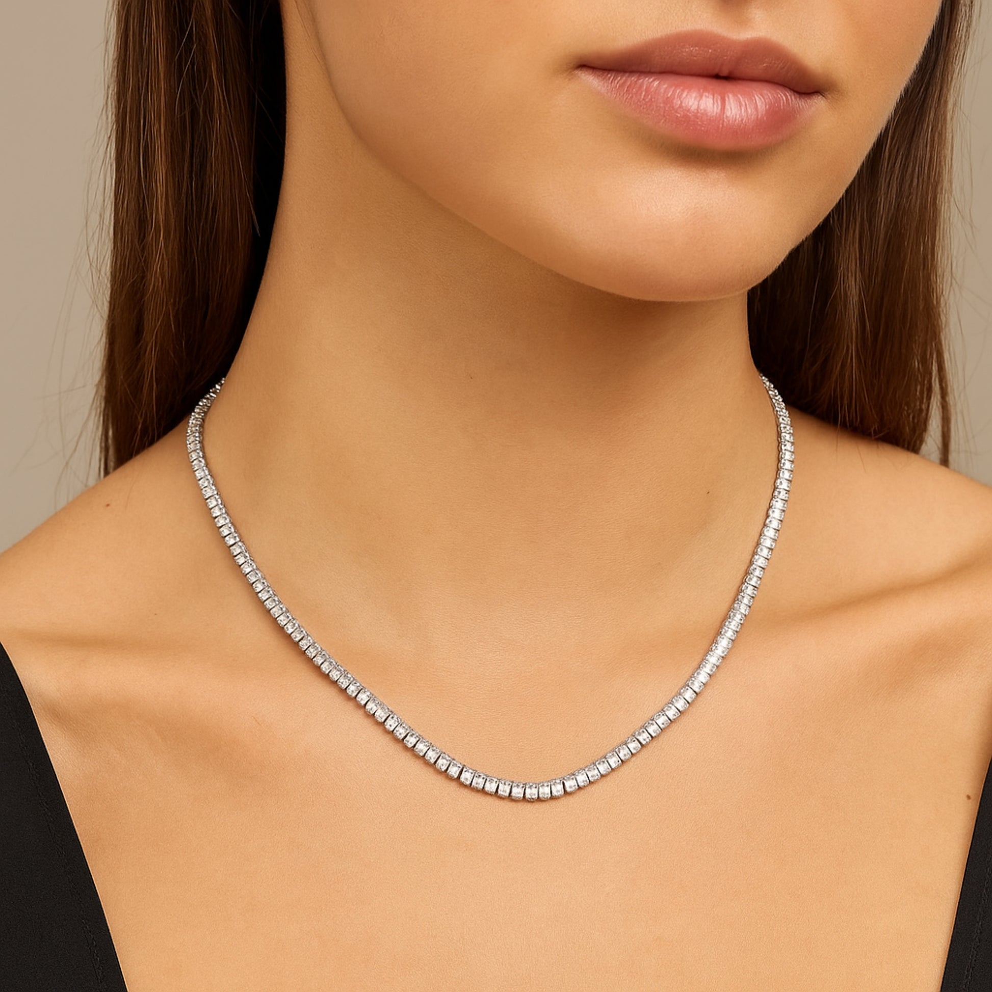 Collana Tennis Baguette Privè - Brand Gioielli