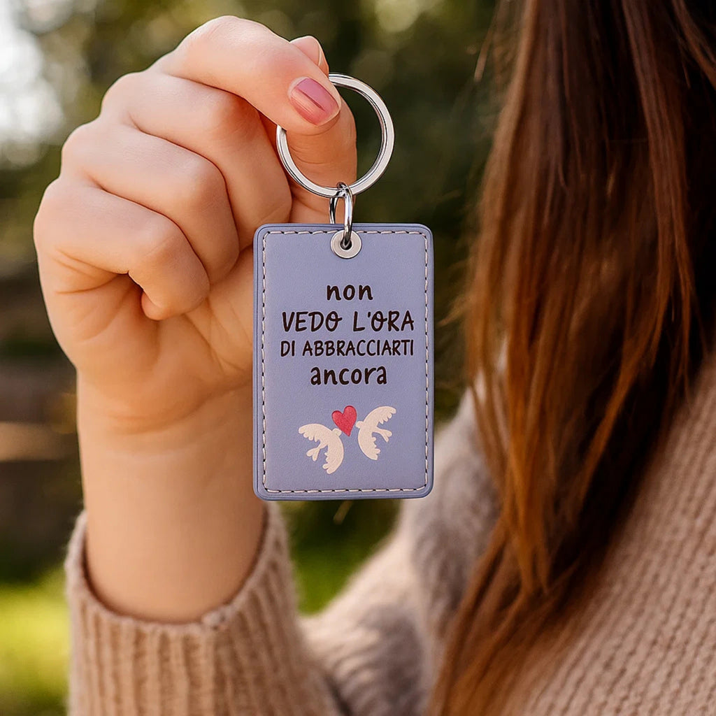 Portachiavi Abbraccio Emozioni- Brand Gioielli