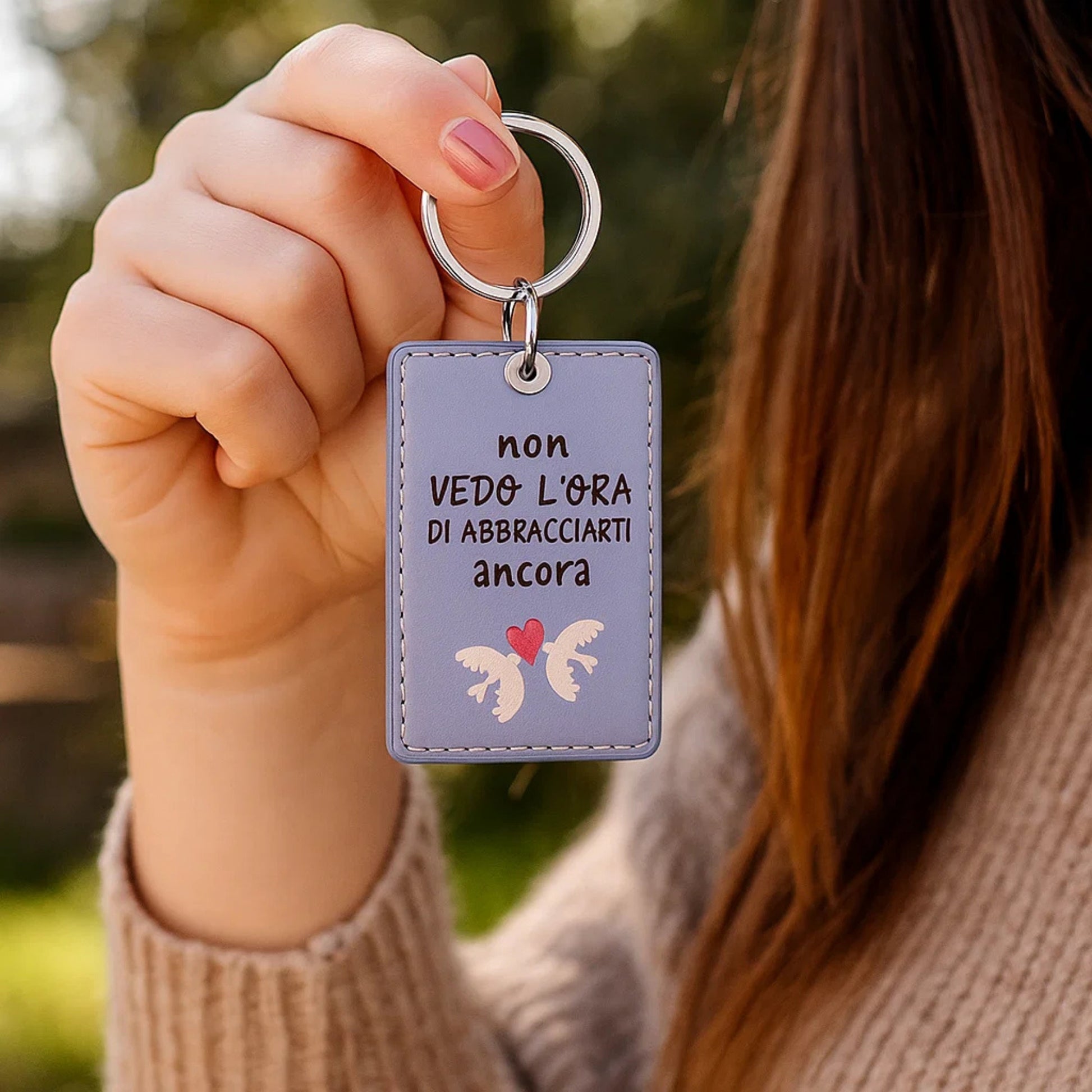 Portachiavi Abbraccio Emozioni- Brand Gioielli
