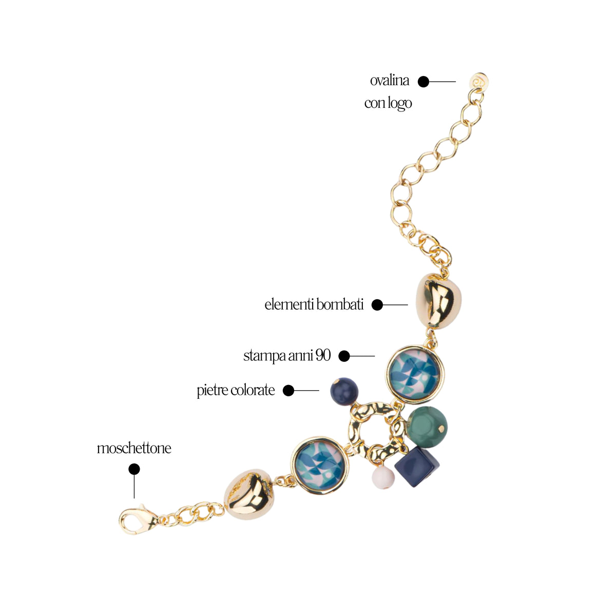 Bracciale Seventy Blue - You B'jou by Barbieri