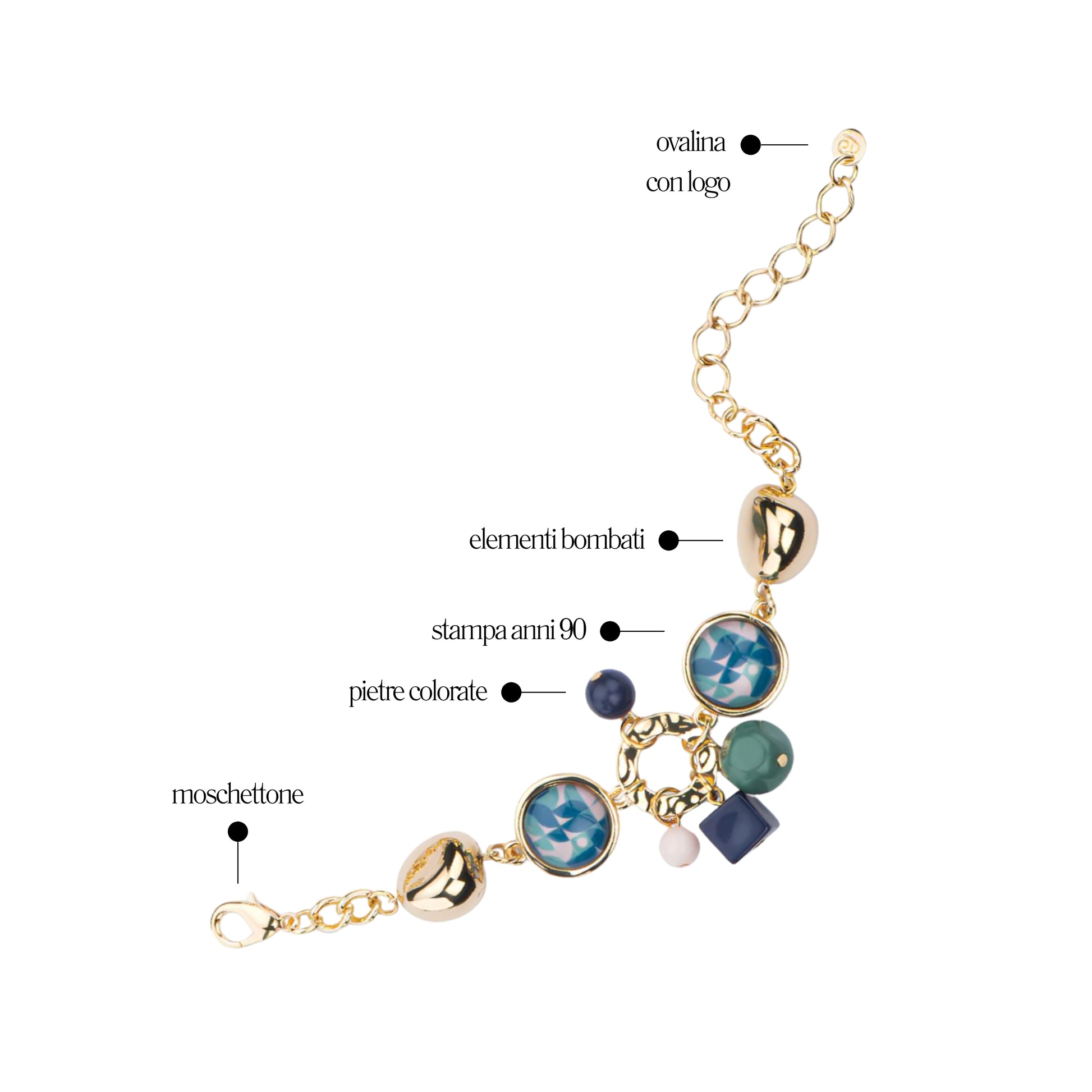 Bracciale Seventy Blue - You B'jou by Barbieri