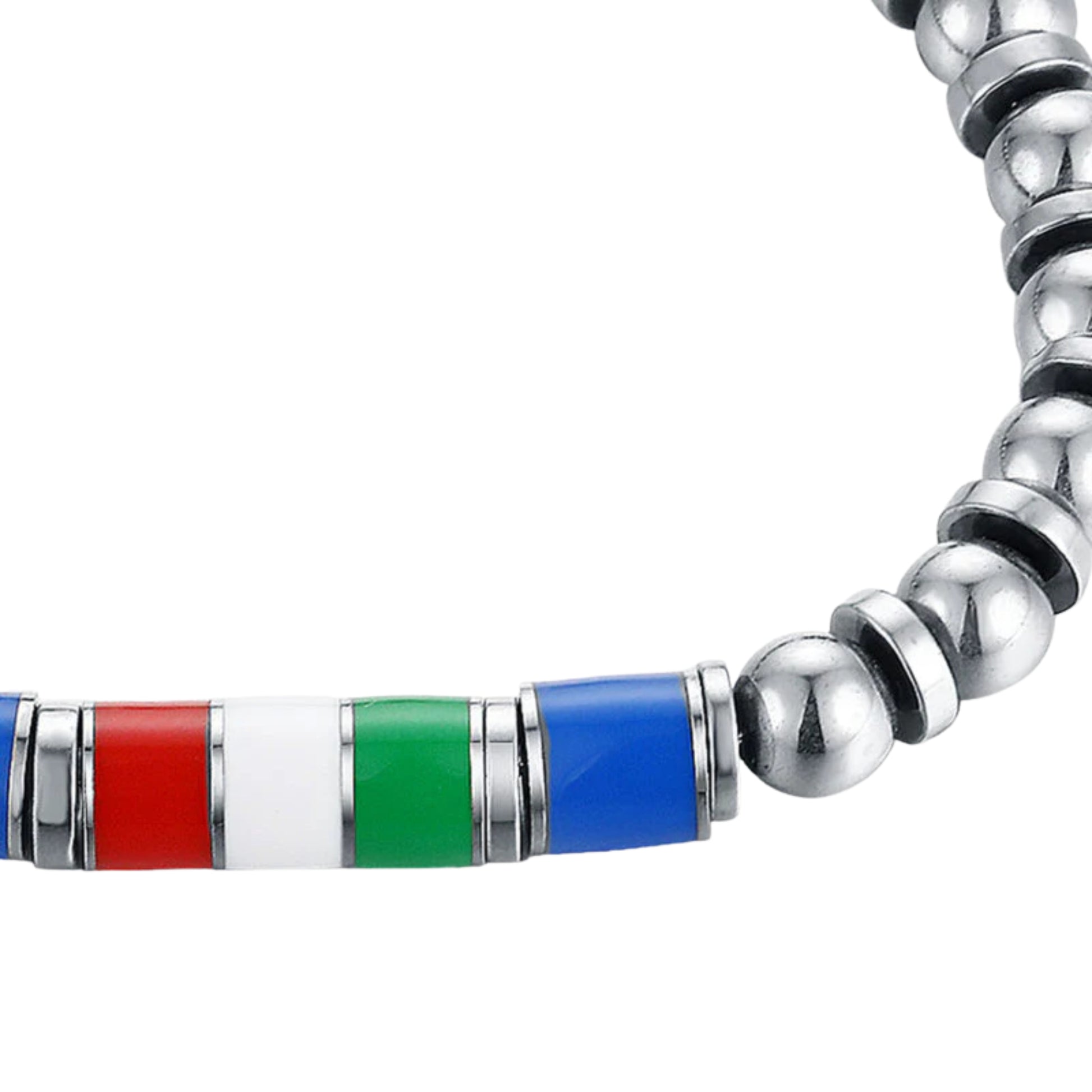 Bracciale Tricolore Misura Uomo - Brand Gioielli