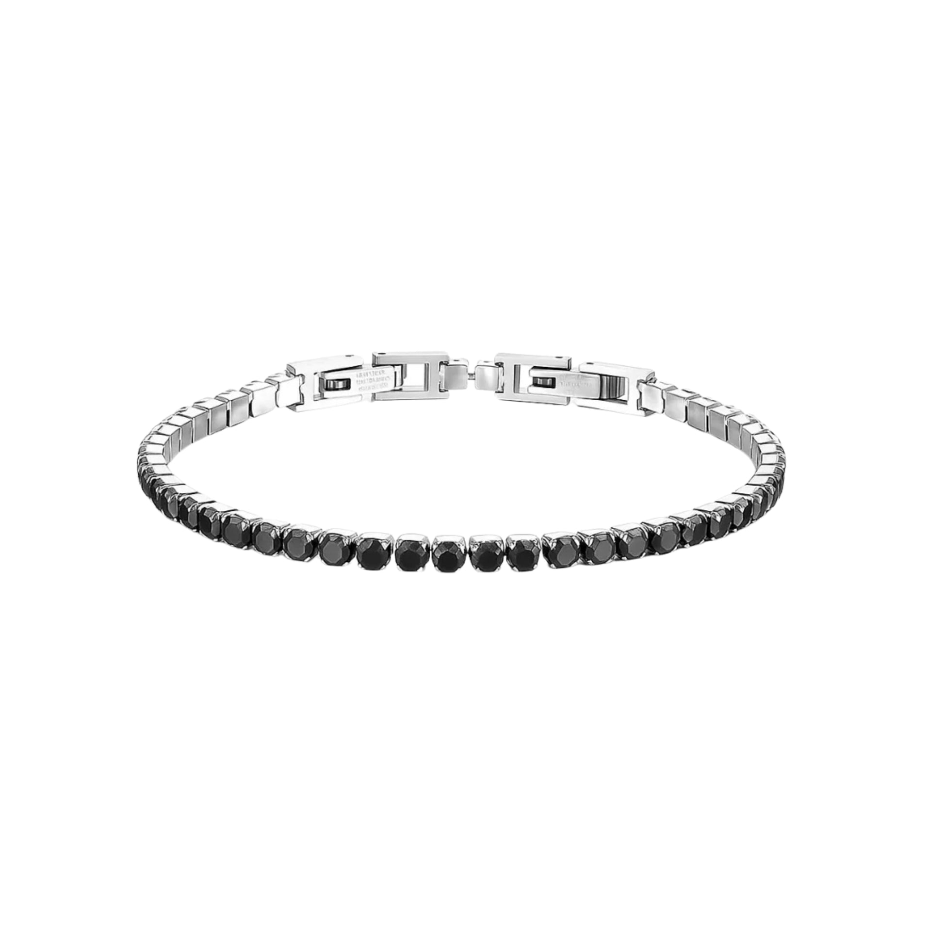 Bracciale Tennis 3mm chiusura a scatto - Les Folies