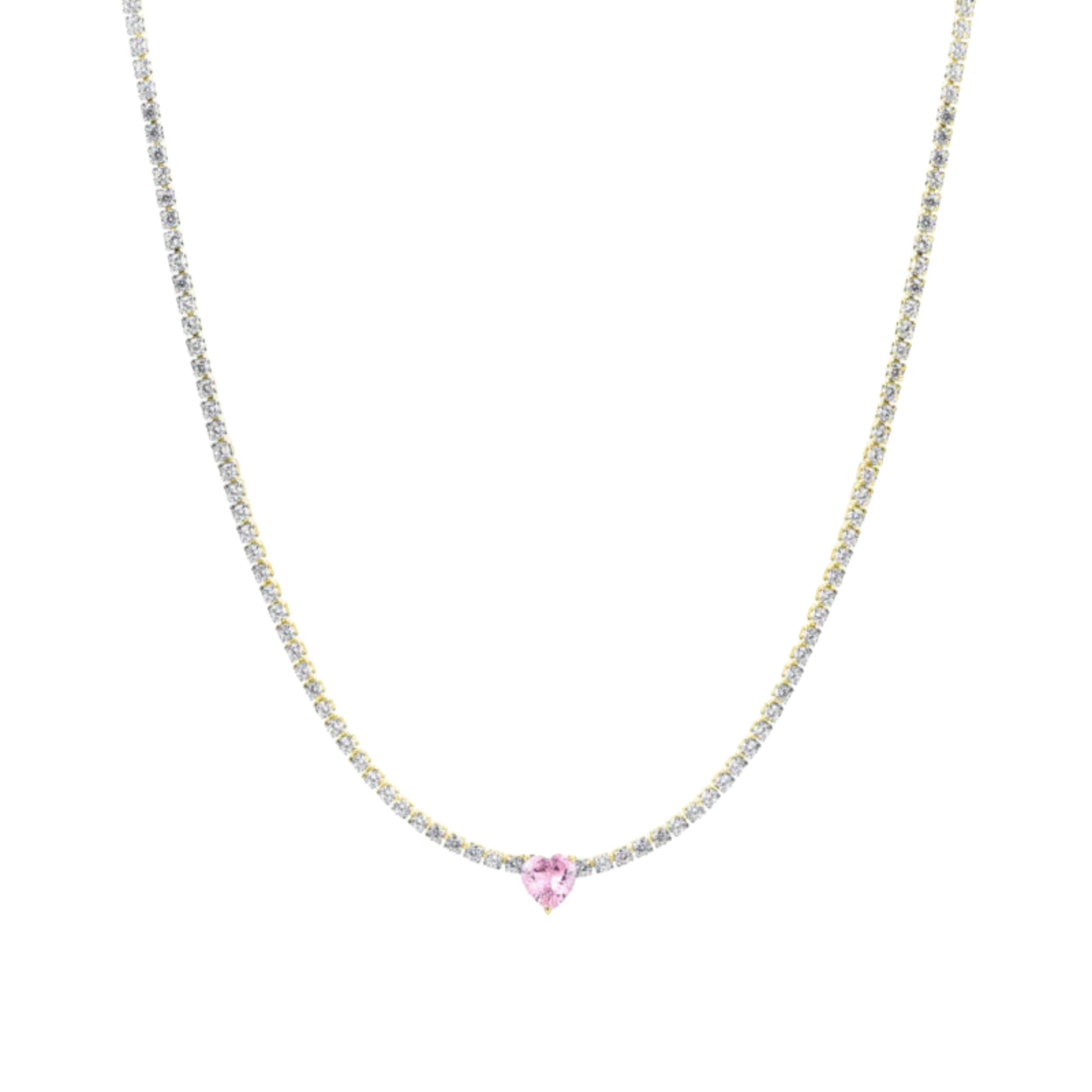 Collana Tennis Cuore Attimi - Brand Gioielli