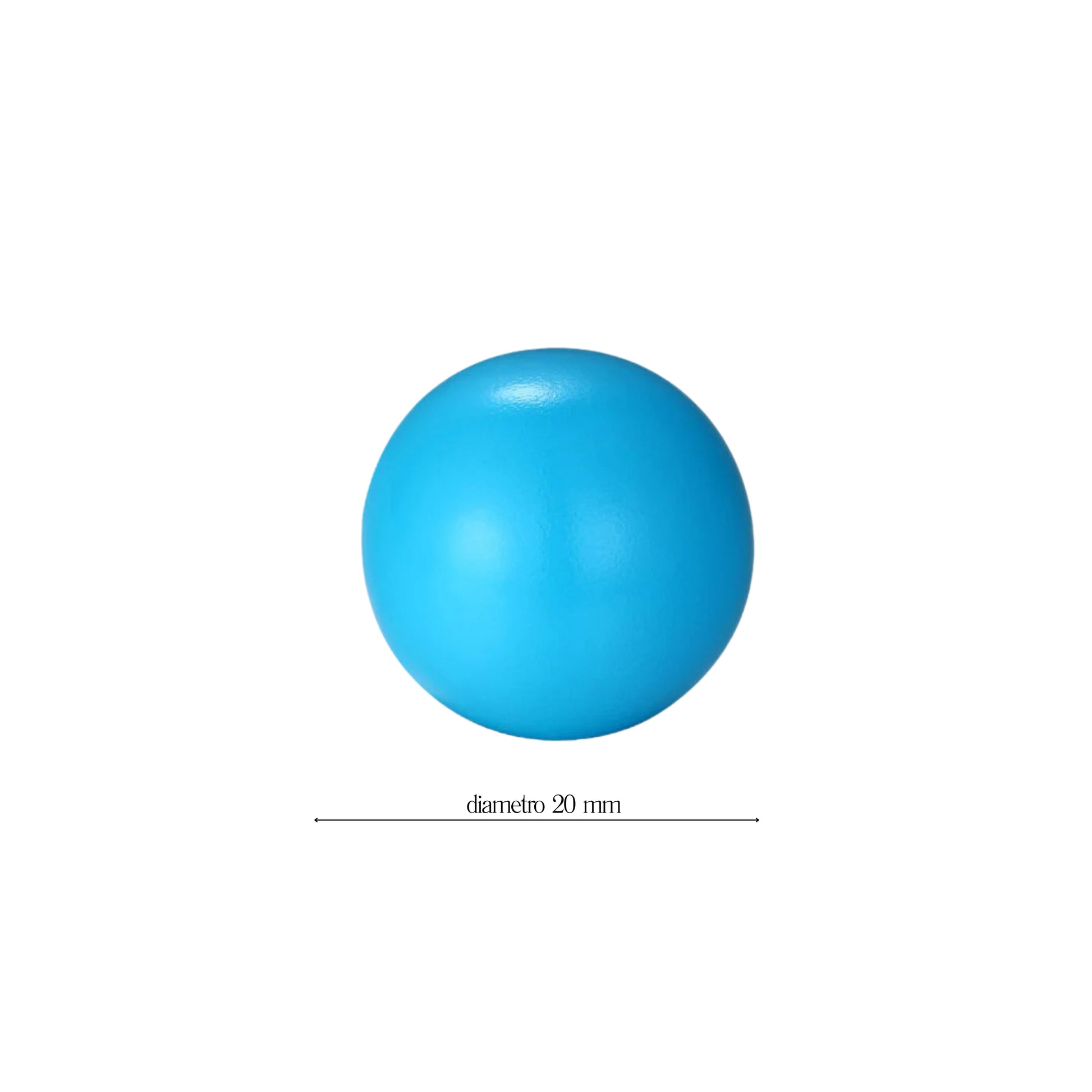 Sonaglio colore Azzurro Lucido - Brand Gioielli