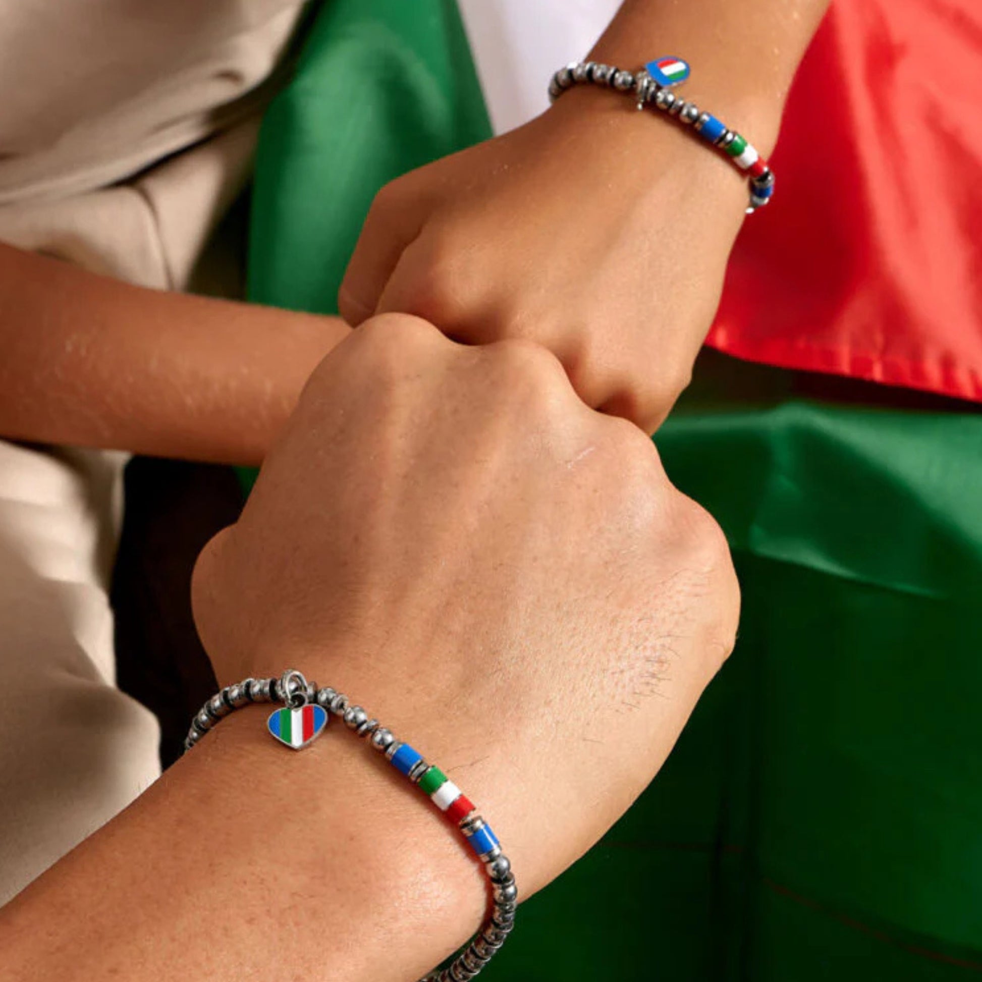 Bracciale Tricolore Misura Uomo - Brand Gioielli