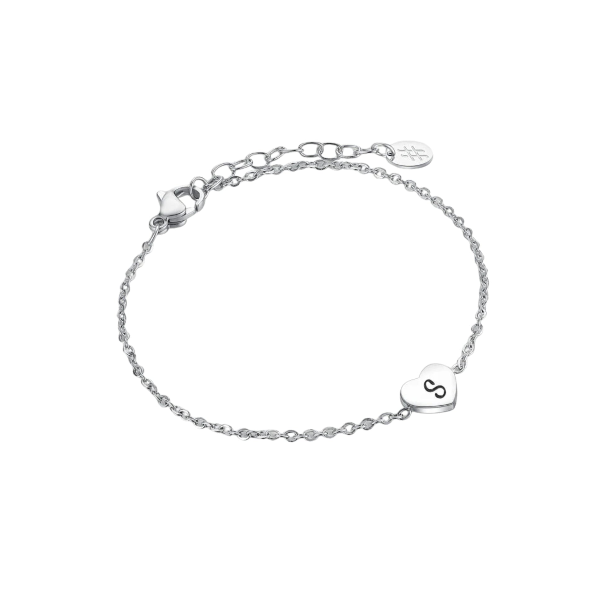 Bracciale Cuore Lettera Personal - Brand Gioielli