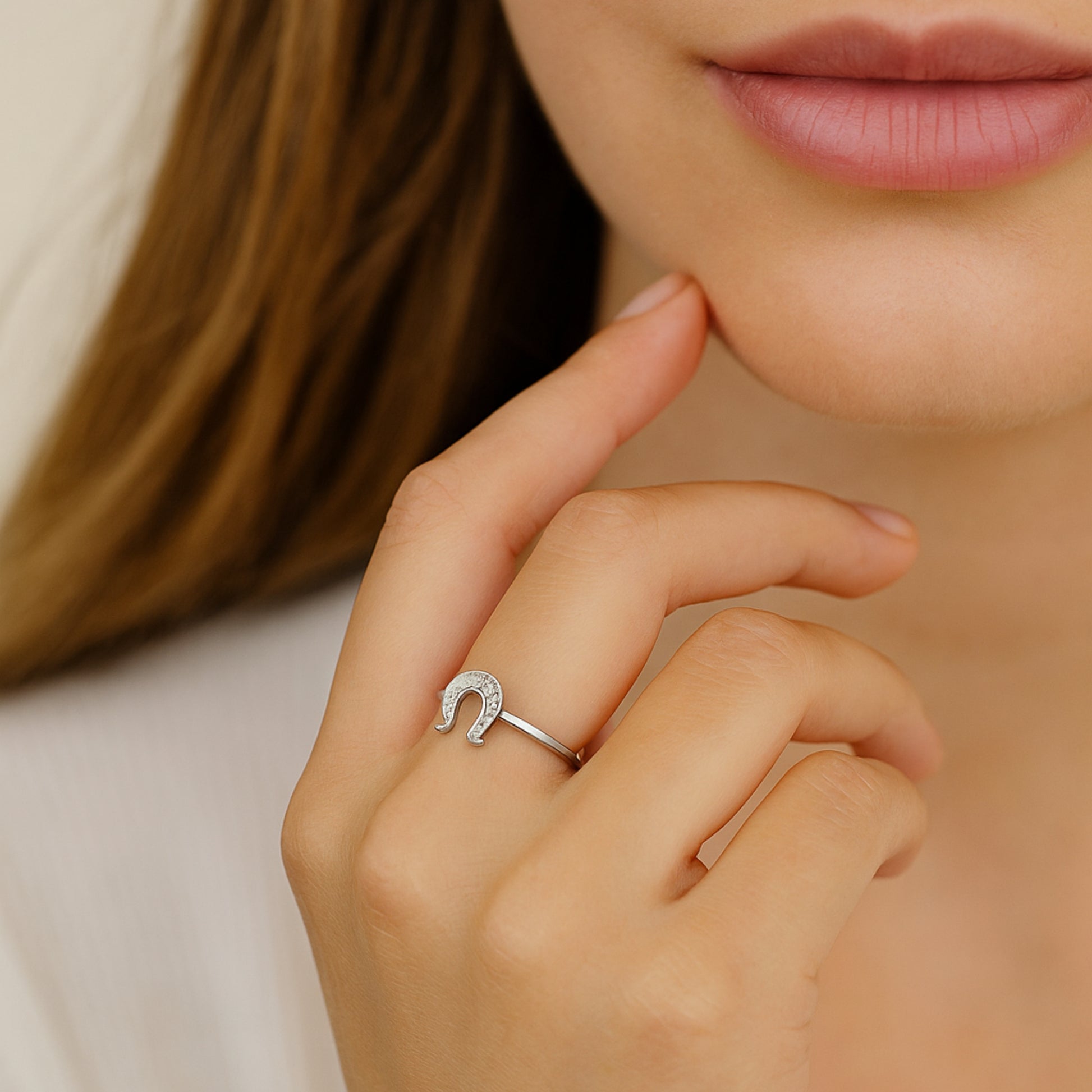 Anello Ferro di Cavallo Shine- Brand Gioielli